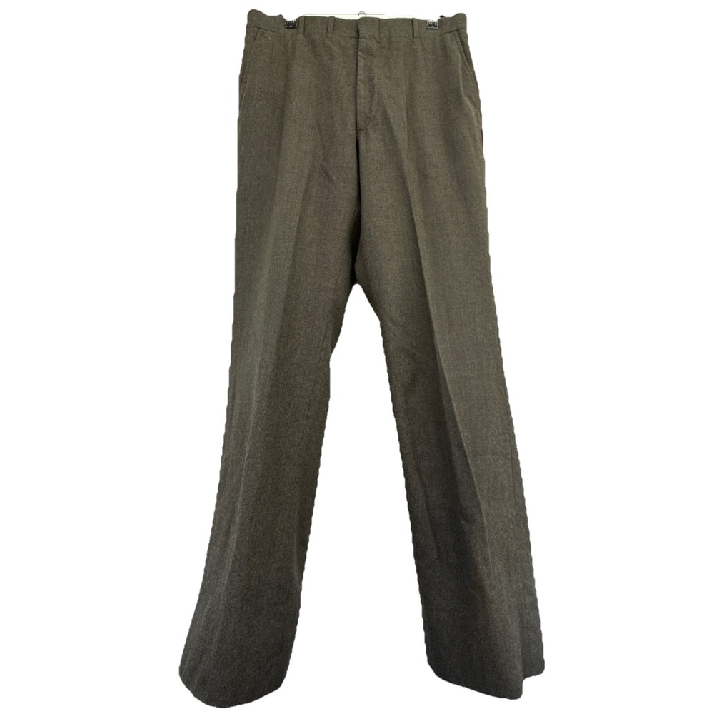 Vtg‎ Corbin LTD Nordstrom Men's 34x 31.5 Pleated Dress Pants Brown